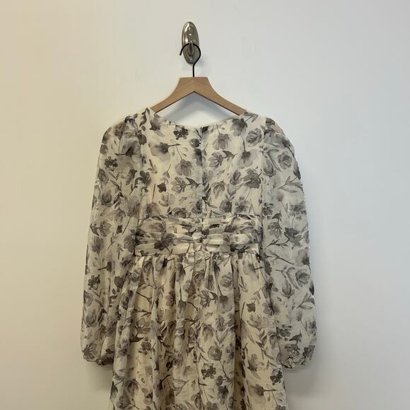 YOOMINI Cottage Core Prairie Milkmaid Floral Whimsy Dress Florals Size M - NWT - Picture 5 of 10